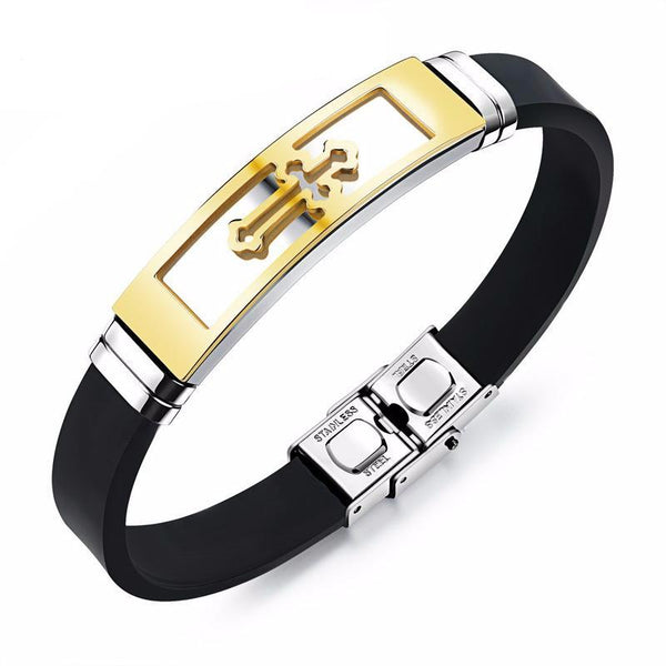 Pure and Divine Cross Bracelet For Men
