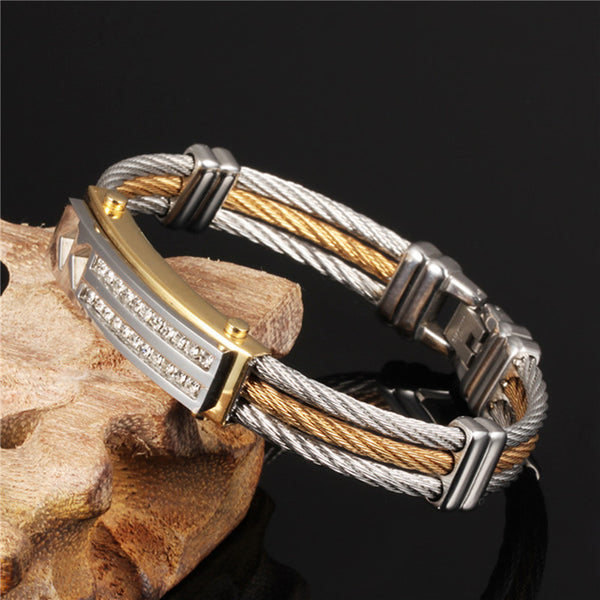 Christianity Chain Silver Bracelet