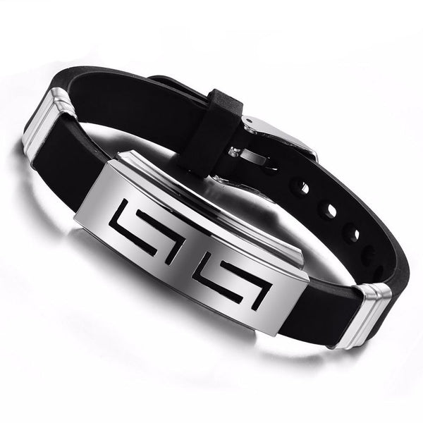 Hollow Strip Grain Bracelet