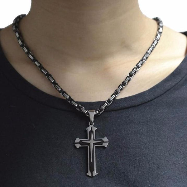 Knight Cross Men's Pendant