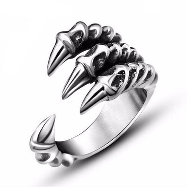 Vintage Dragon Claw Men's Ring