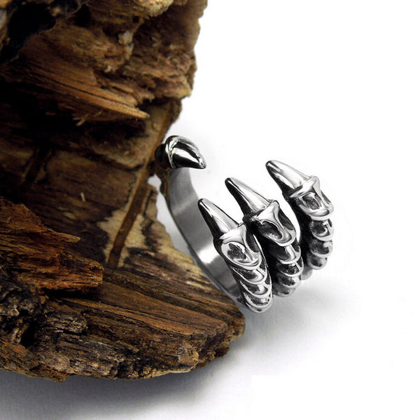 Vintage Dragon Claw Men's Ring