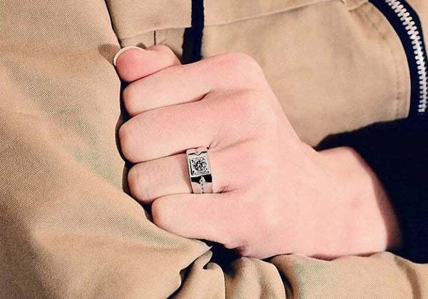 Masculino Engagement Men's Rings