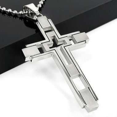 Pure Divine Cross Necklace For Men