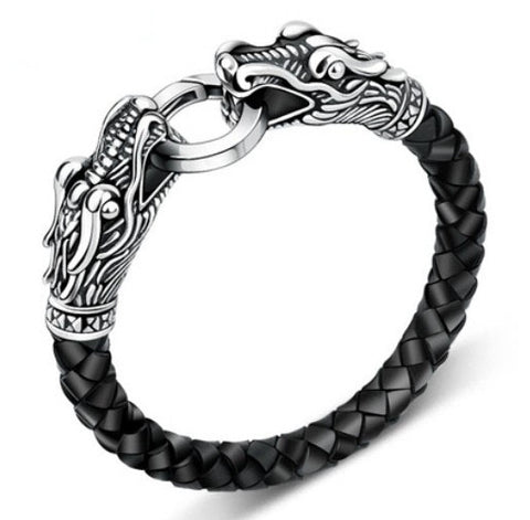 Twin Dragon bracelet For Men
