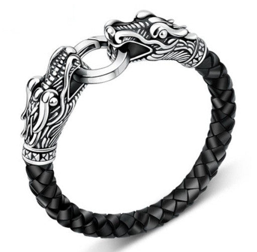 Twin Dragon bracelet For Men