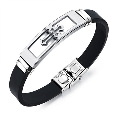 Pure and Divine Cross Bracelet For Men